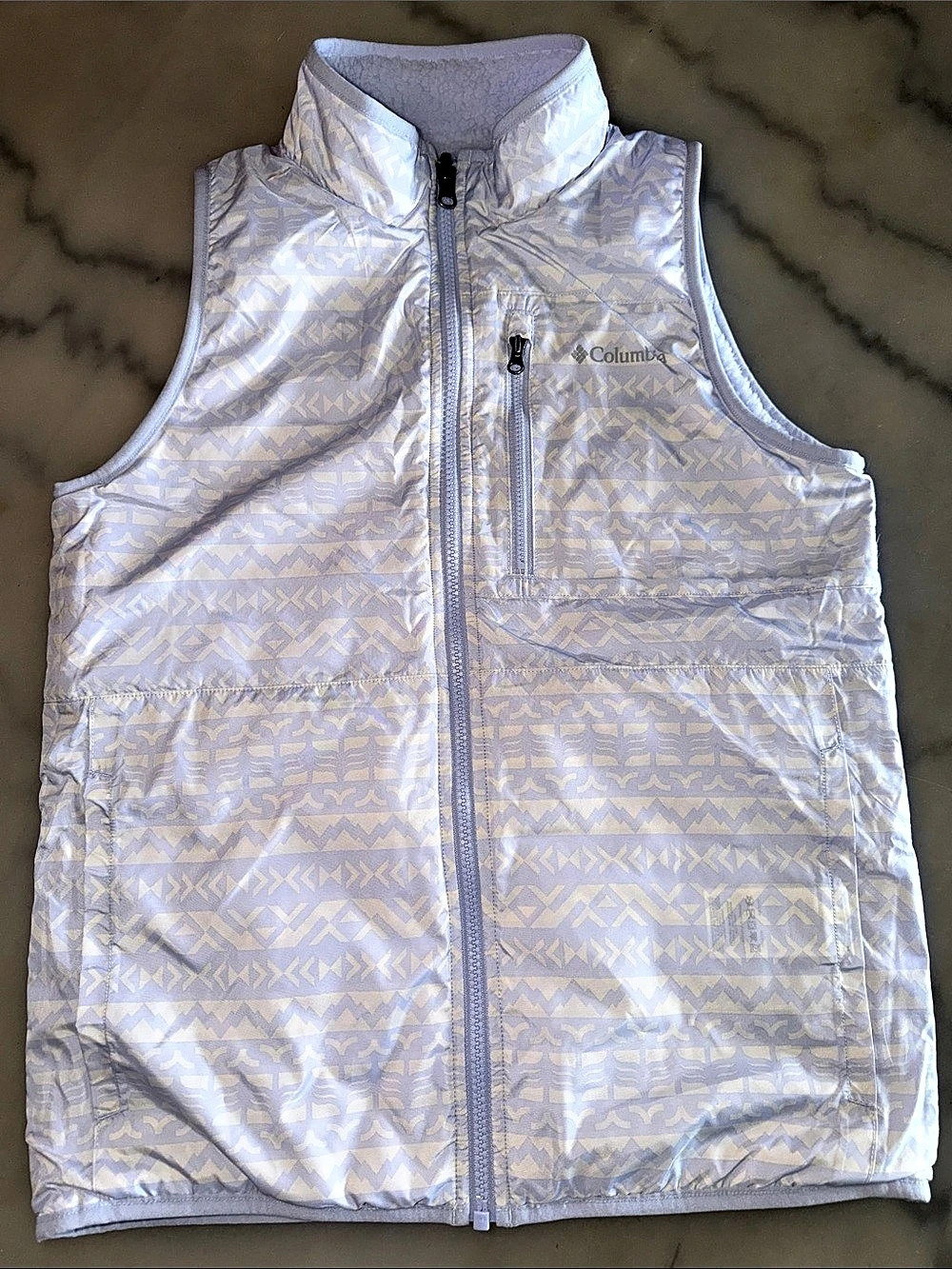 Columbia girls reversible vest